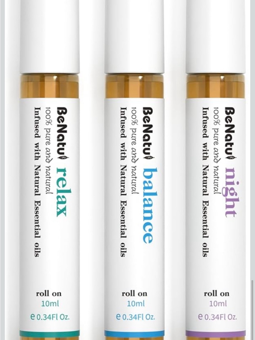 BeNatu Take Life Easy Essential Oil Blend Set 3 x 10ml NIB
